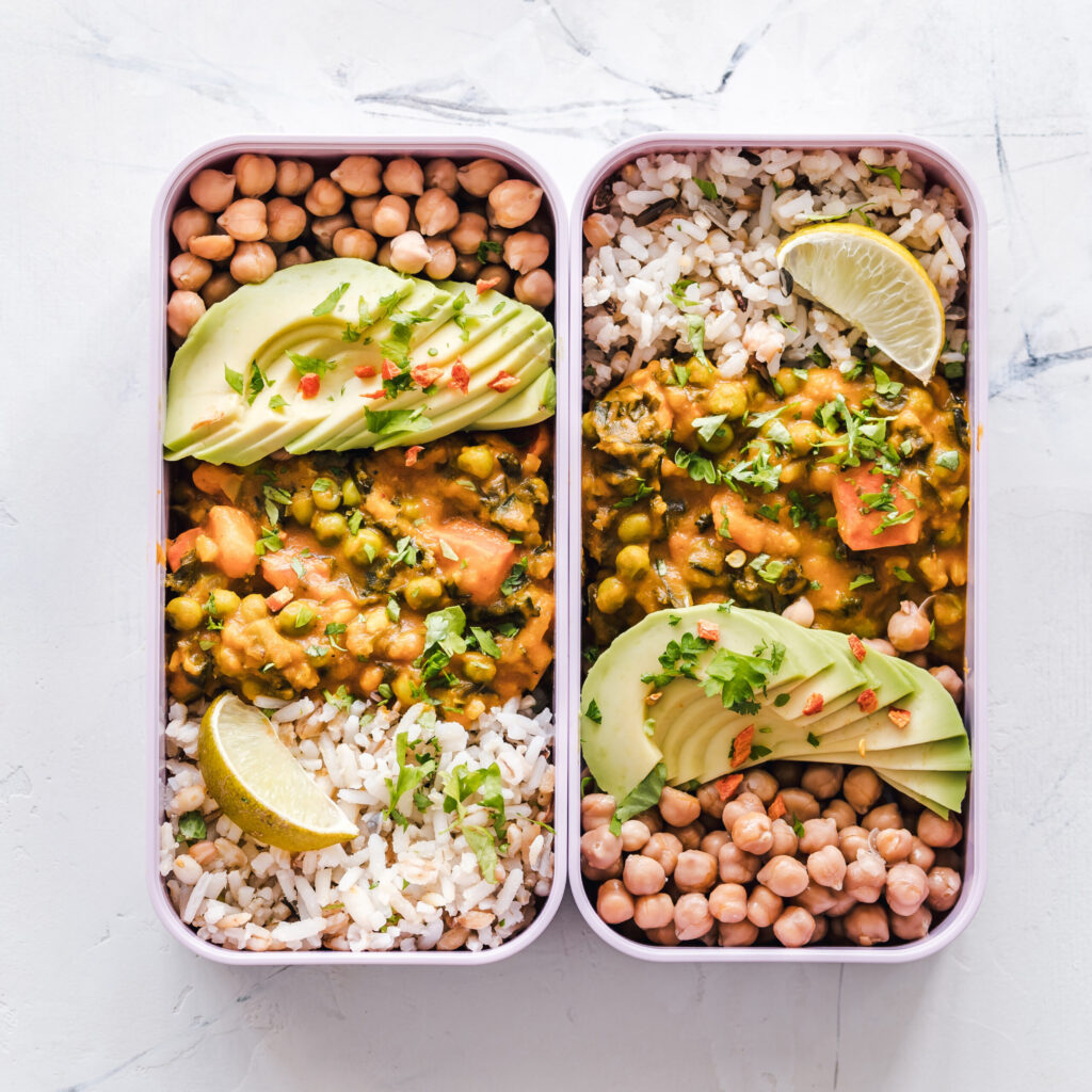 2 meals prepped