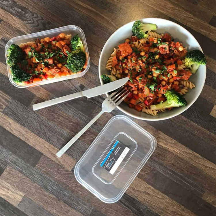 Meal Prep Tomato Pasta